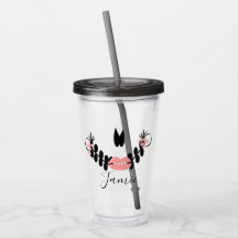 Halloween Sugar Skull Half Script Mit Monogramm