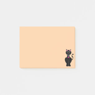 Halloween Süße Katze Post-it Klebezettel