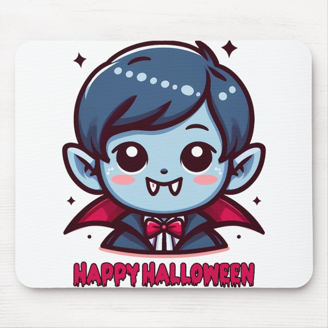 Halloween - Süße kleine Vampire Mousepad (Vorne)