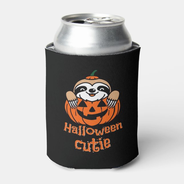Halloween Süsse Sloth Essential T - Shirt Dosenkühler (Kanne Vorderseite)