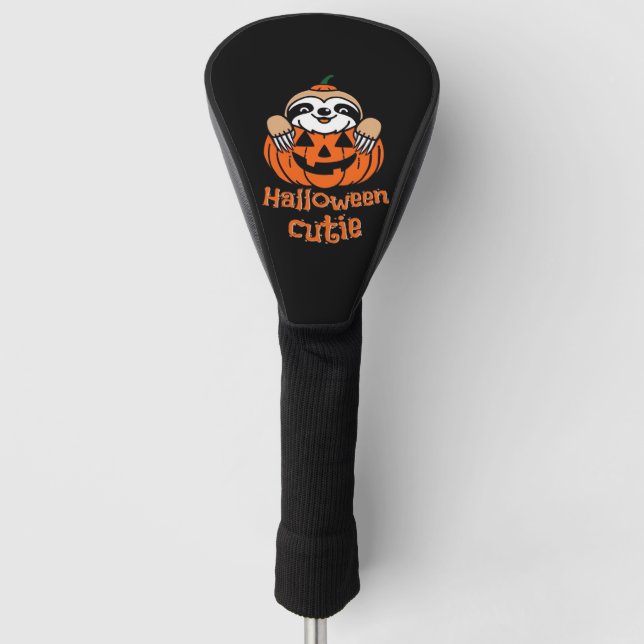 Halloween Süsse Sloth Essential T - Shirt Golf Headcover (Vorderseite)