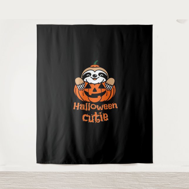 Halloween Süsse Sloth Essential T - Shirt Wandteppich (Vorderseite)