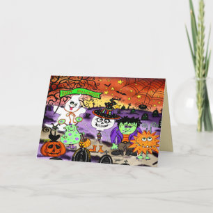 Halloween Süße Trick-or-Treater Inspirivity Karte