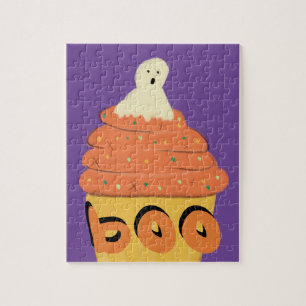 Halloween süßer Geist Cupcake