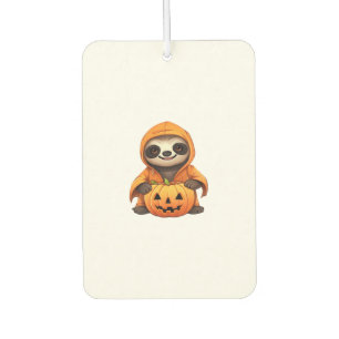 Halloween Süßes Faultier Klassisches T-Shirt Autolufterfrischer