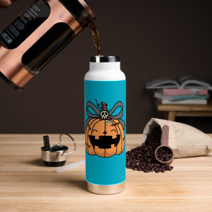 Halloween, Süßes Gesicht Kürbis, Lustig, Jack O' L Trinkflasche