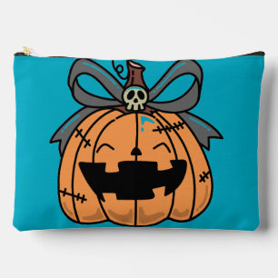 Halloween,Süßes Gesicht Kürbis,Spaßig , Kürbisgesi Zubehörtasche