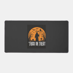 Halloween-Süßes-oder-Saures-Sense-Design_1 Schreibtischunterlage