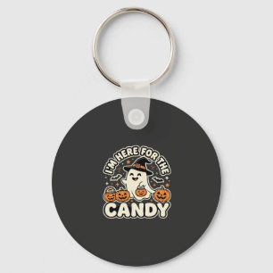Halloween Süßigkeiten Geist Kürbis Design Schlüsselanhänger