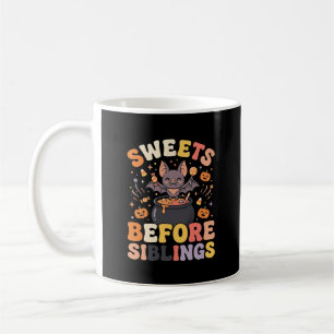 Halloween-Süßigkeiten-Geschwister-Tausch Kaffeetasse