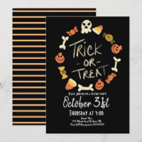 Halloween-Süßigkeiten-Kreide-Stil-Kostüm-Geburtsta