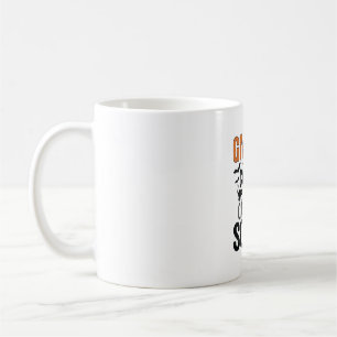 Halloween-Süßigkeiten oder nenne mich gruselig Vin Kaffeetasse