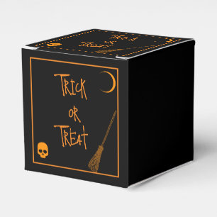 Halloween-Süßigkeiten oder Saures Geschenkschachtel