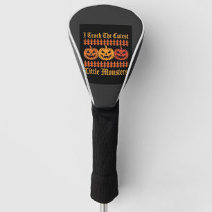 Halloween-Süßigkeiten oder Saures kleine Monster K Golf Headcover