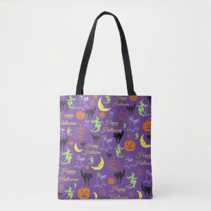 Halloween-Süßigkeiten-oder-Saures-Muster Tasche