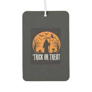 Halloween-Süßigkeiten oder Saures Sensenmann-Desig Autolufterfrischer