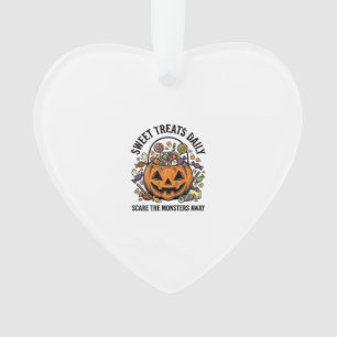 Halloween-Süßigkeiten-Shirt Süßes Monster-Leckerei Ornament