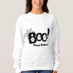 Halloween-Sweatshirt für Frauen mit Geist-Motiv Sweatshirt