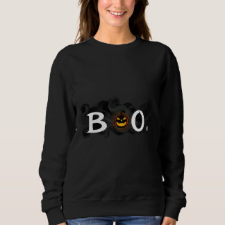 Halloween Sweatshirts - "BOO" Einzigartige Printwe