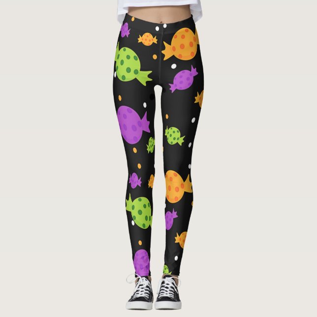 Halloween Sweet Candy Leggings (Vorderseite)