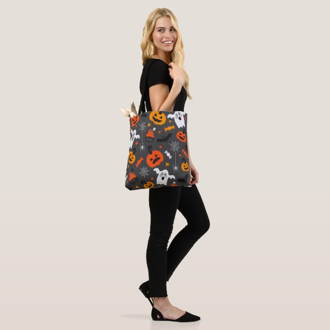 Halloween-Symbole Tasche (Am Model)