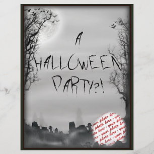 Halloween-Szene-Fotorahmen