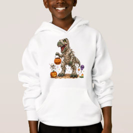 Halloween T-Rex Mumie Kinder Hoodie