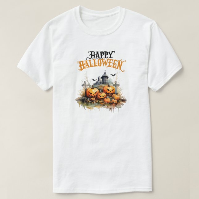Halloween-T - Shirt (Design vorne)