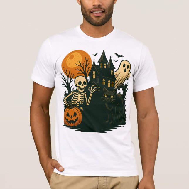 Halloween-T - Shirt (Vorderseite)