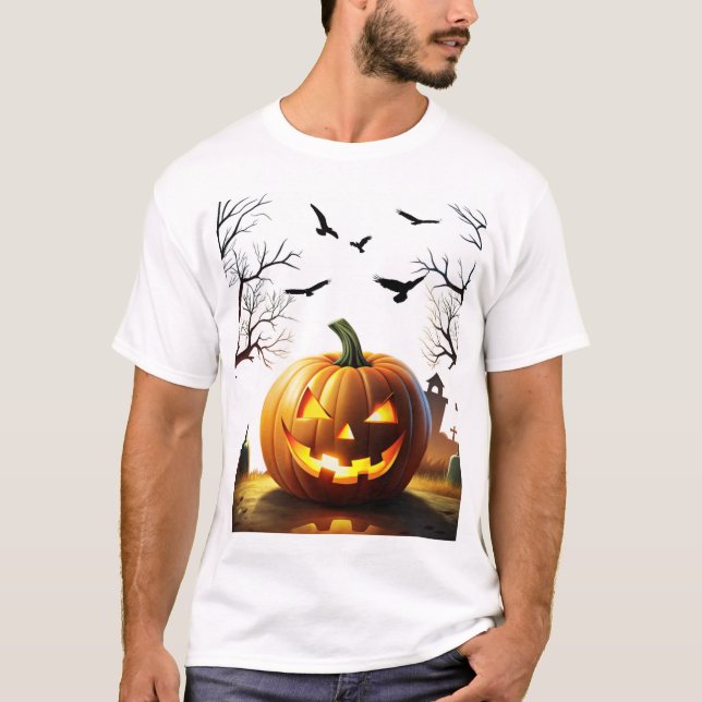 Halloween. T-Shirt (Vorderseite)