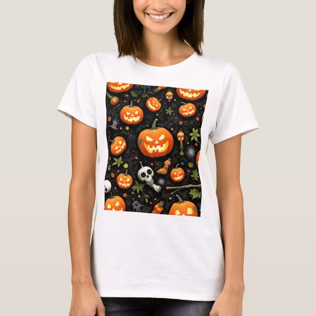 Halloween-T - Shirt (Vorderseite)