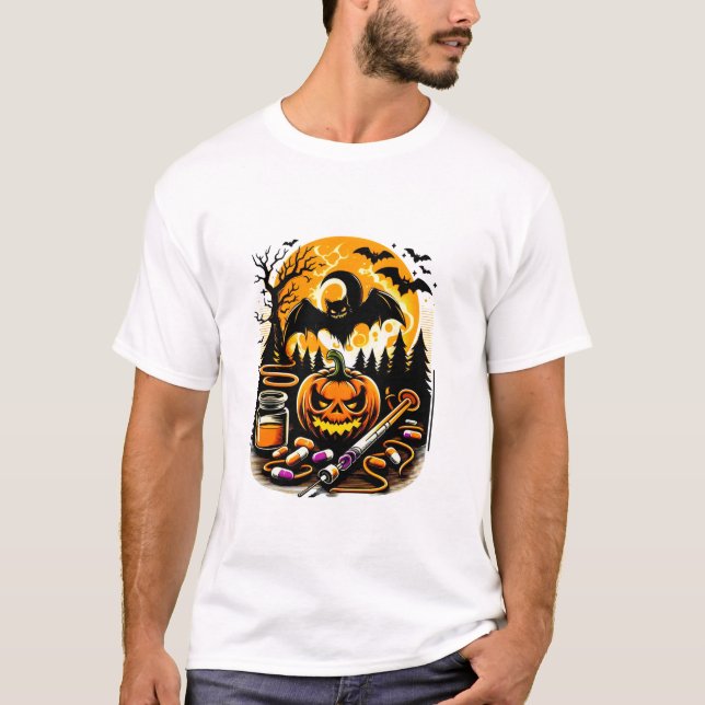 Halloween-T - Shirt (Vorderseite)
