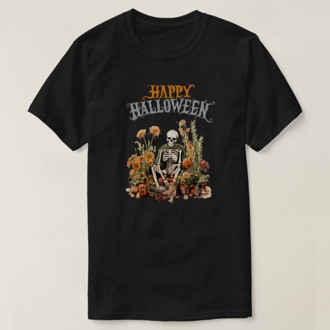 Halloween-T - Shirt (Design vorne)