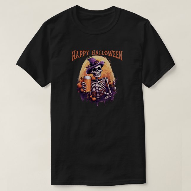 Halloween-T - Shirt (Design vorne)