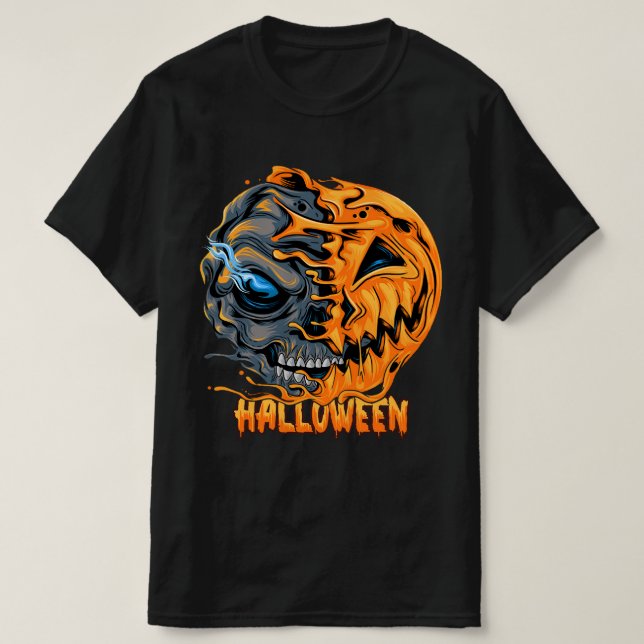  Halloween-T - Shirt (Design vorne)