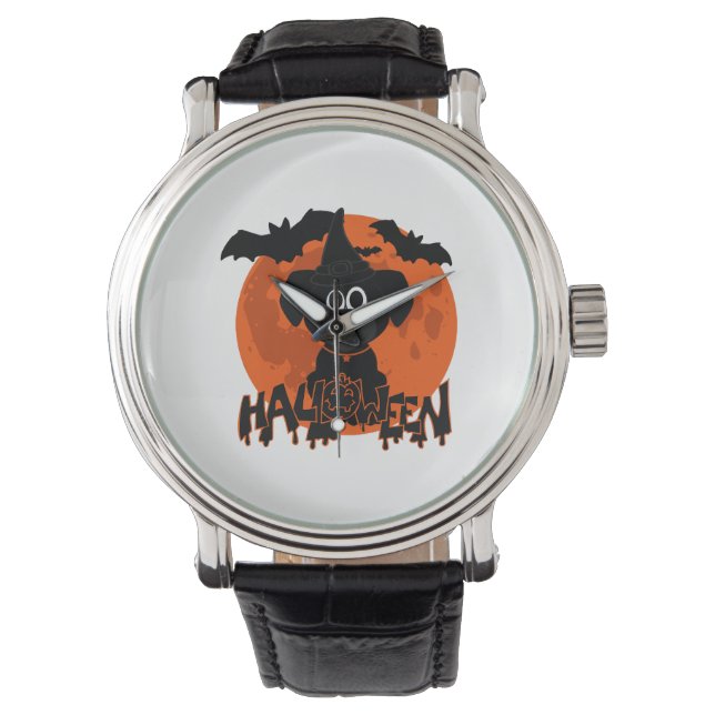 Halloween-T - Shirt Armbanduhr (Vorderseite)