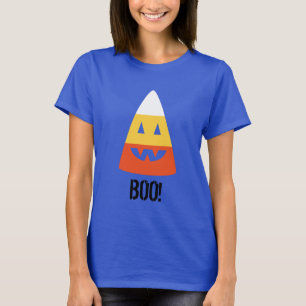 Halloween T-shirt BOO ! Chemise T Candy Corn