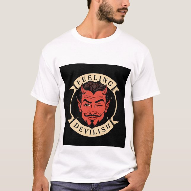 Halloween-T - Shirt für Männer Ich bin ein wahres  (Vorderseite)