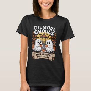 Halloween-T-Shirt, Gilmore Ghouls Halloween Ghost T-Shirt