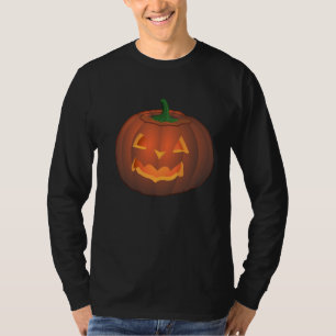 Halloween T - Shirt Pumpkin T-Shirt Jack-o-Laterne