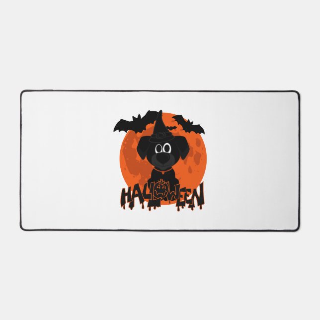 Halloween-T - Shirt Schreibtischunterlage (Vorderseite)