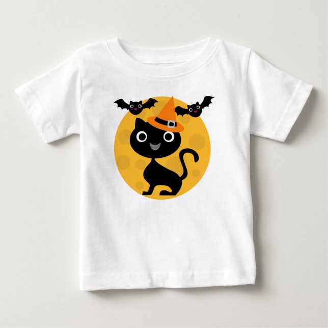Halloween-T - Shirt und -Geschenke für Katzen und  (Vorderseite)