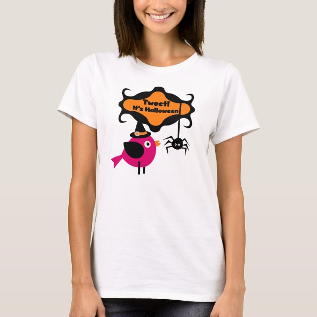 Halloween-T - Shirt und -Geschenke getweetet (Vorderseite)
