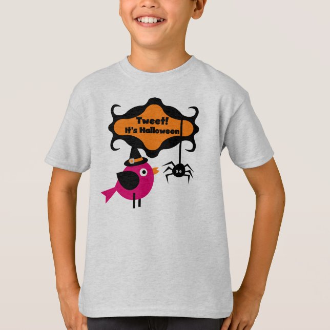 Halloween-T - Shirt und -Geschenke getweetet (Vorderseite)