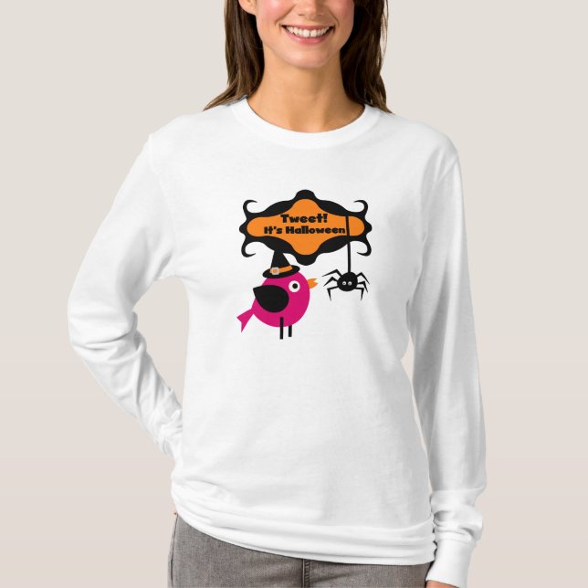 Halloween-T - Shirt und -Geschenke getweetet (Vorderseite)