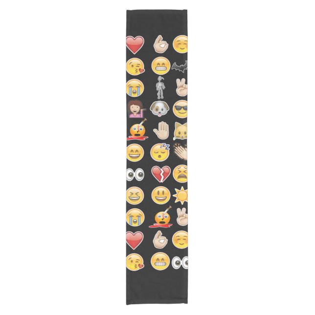 halloween table runner kurzer tischläufer (Vorderseite)