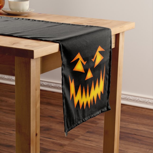 Halloween Table Runner Kurzer Tischläufer (Beispiel)
