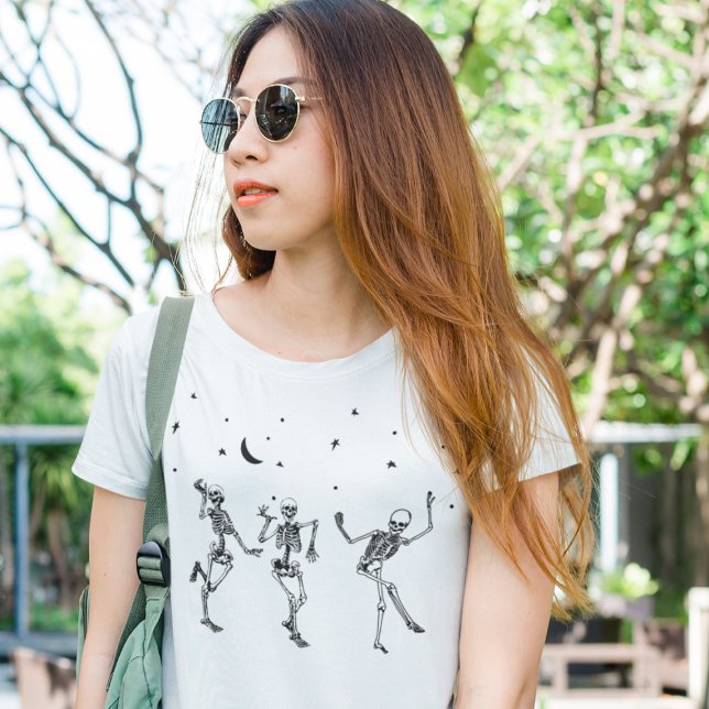 Halloween-Tanzskelette T-Shirt (Von Creator hochgeladen)
