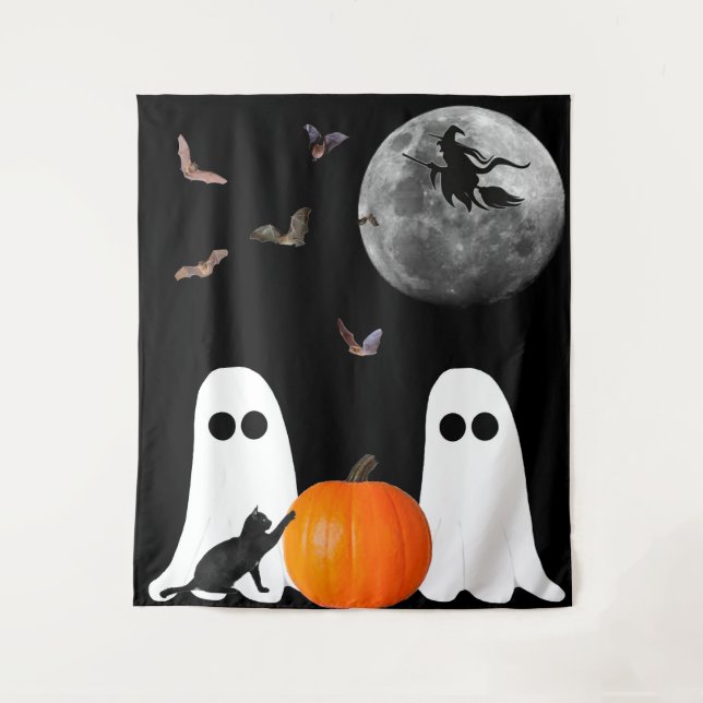 Halloween Tapestry Wandteppich (Vorderseite)