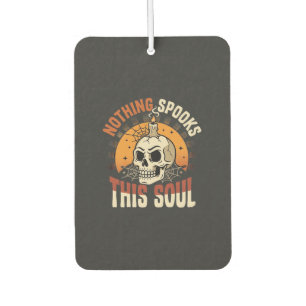 Halloween Tapferer Skelett Nacht Autolufterfrischer